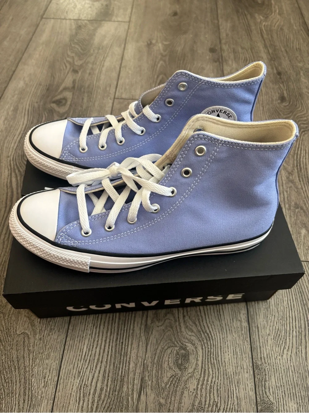 Converse Kids' Chuck Taylor All Star High Top Sneakers - Lavender Blue